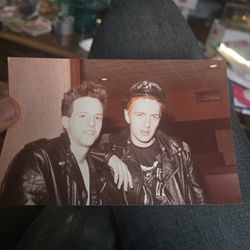 The Clash Old Joe Strummer Photo 80s In Hollywood