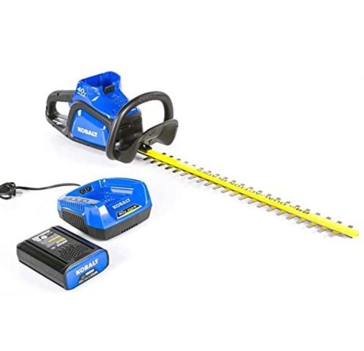 Kobalt 40 Volt Max 24 in Dual Cordless Hedge Trimmer (Battery