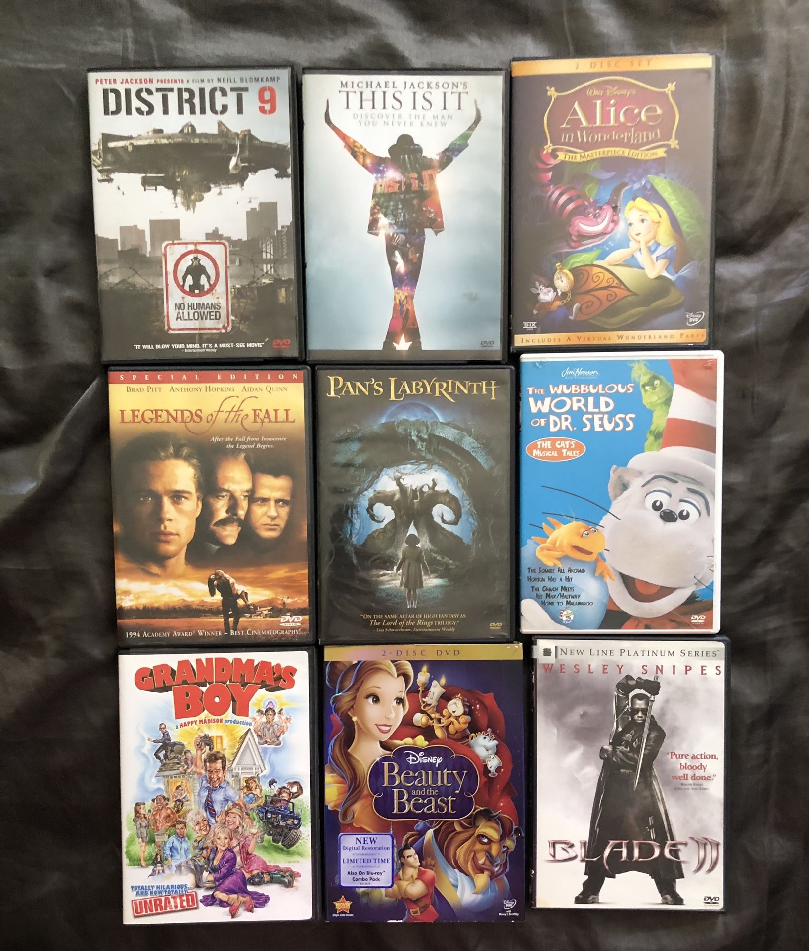 DVD’s for sale! $1 each if purchased in bulk!