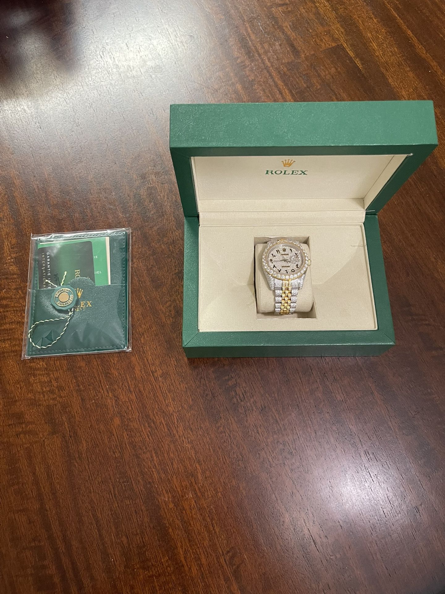 Flawless Mossanite Watch