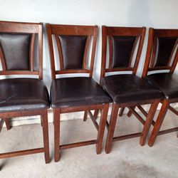 Wood High Bar Chaird