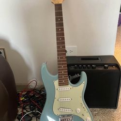 Ibanez AZES31 Electric Guitar + Fender AMP!