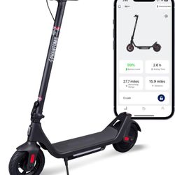 Phantomgogo Electric Scooter for Adults Scooter Foldable E-Scooter with Powerful Motor 15.5 Mph, Intelligent Light, Eco-Friendly, Perfect for Adult Co