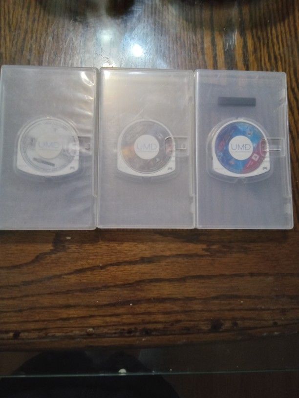 PSP Lot Of 3 Games ATV Star Wars Battle Front And Madden 06