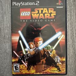 Lego Star Wars The Video Game (Sony PlayStation 2, 2005) Complete Ps2 Game 