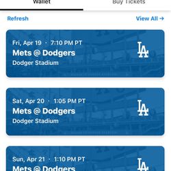  New York Mets at Los Angeles Dodgers