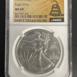 2025 (P) Eagle S $1 Eagle Privy MS69