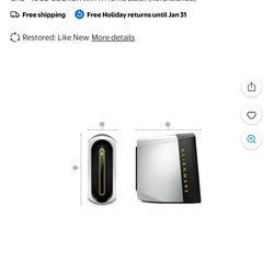 Alienware Aurora R10 • RTX 3080 • Ryzen 7 • Novabench 3817 (94% Faster than Most PCs)