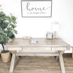 Custom farmhouse Office Desk Study Filling Cabinet Solid Wood Modern Rustic Office File Writing Restoration Hardware Insp Carpenter Bookcase