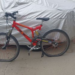 Proflex K2 4000 Carbon Aluminum Mountain  Bike Full Suspension Xt Xtr Shimano Small Frame 