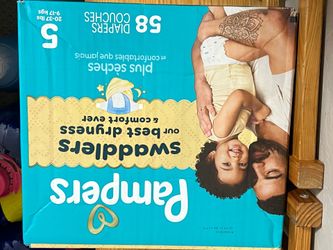 Pampers size 5