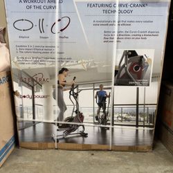 Body Power 2 in 1 Elliptical Stepper Machine