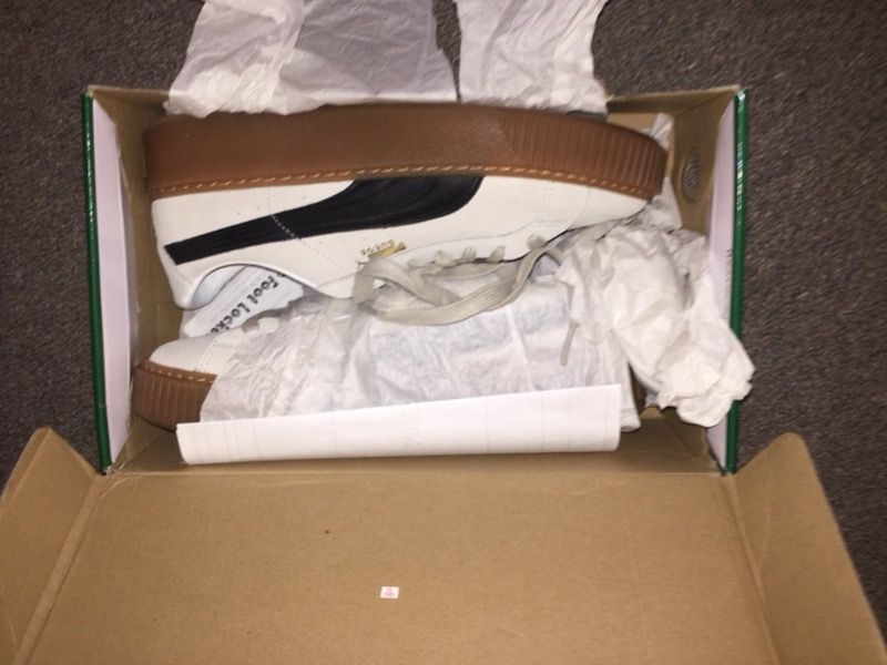 Suede puma sneakers