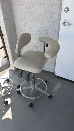 Dental Assistant Stool with Armrest