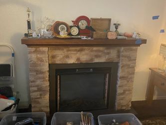 Brand new electric fireplace