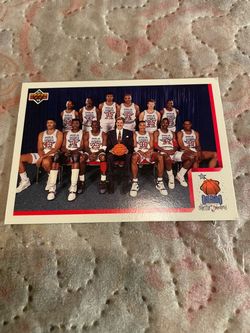 1992 Upper Deck NBA All-Star Weekend Team Card
