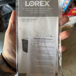 4k Ultra Smart Detection Lorex Cameras 