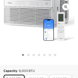  MIDEA SMART AC/8000 BTU / REMOTE
