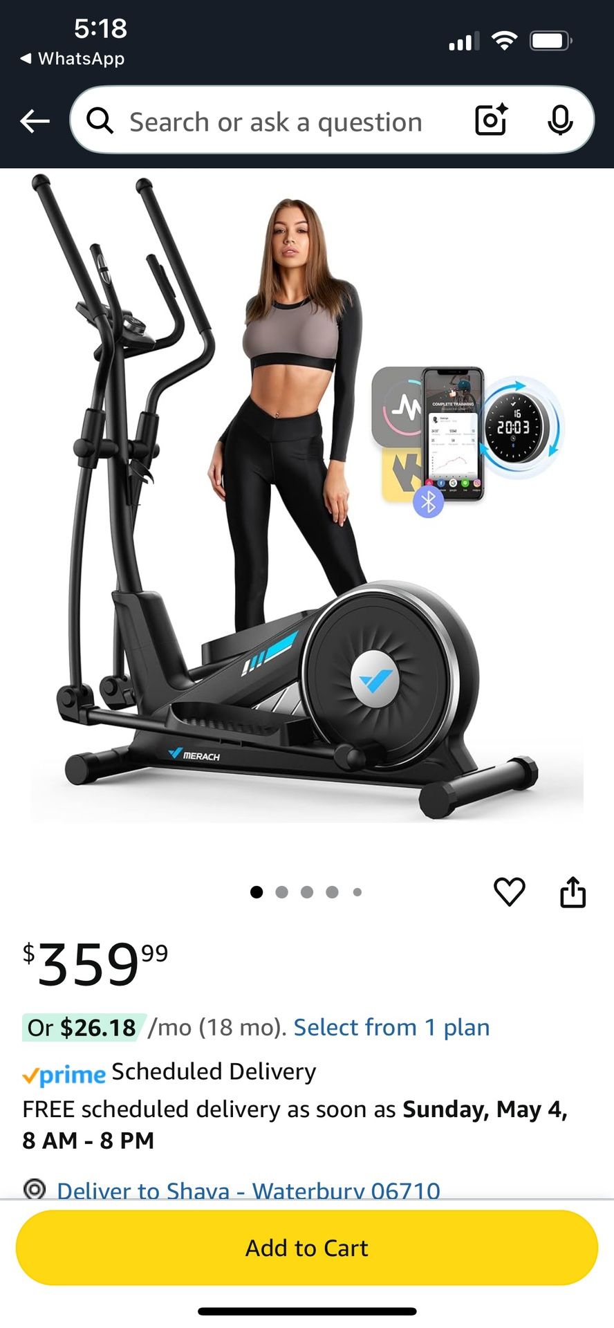 Brand New Elliptical Machine