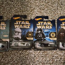 HOT WHEELS STAR WARS Jedi Order set