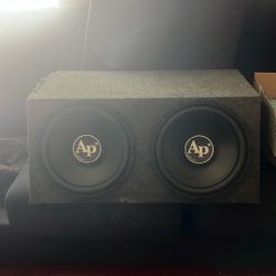 Subwoofer And Box 12inch audio Pipes