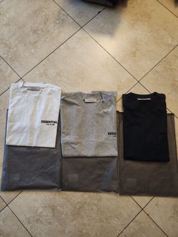 Essentials shorts and shirts