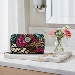 Vera Bradley Canyon Road Turn Key Wallet - Retired Pattern
