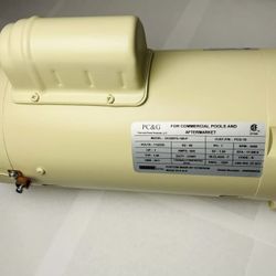 Pentair Whisperflo Almond 1HP Pool Pump Motor Dyneson Solid Replacement(355010S)