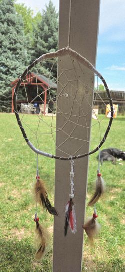 Handmade dreamcatcher