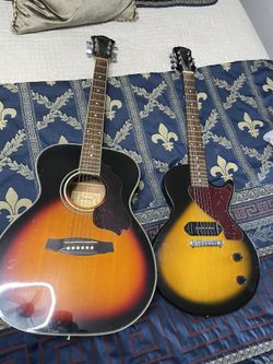 Electric And Acoustic Guitars