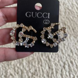 Earrings With Bling 