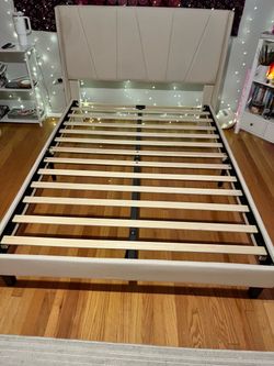 Full Size Bed frame & mattress
