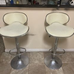 Antique/Vintage Barstools (Set Of 2)