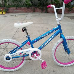 Young Girls Bicycle Runs Good Nice And Clean