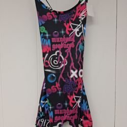 Graphic Color Romper