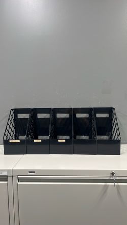 Desk organizer file folders lot of 5