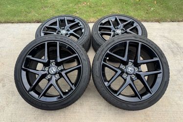 Honda civic wheels and tires 18s