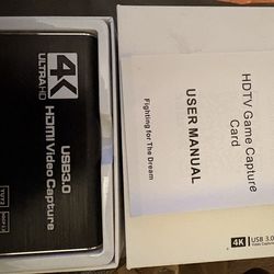 HDMI video capture 4K ultra HD
