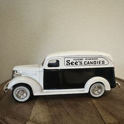 See's 1938 Chevy Panel Truck Bank