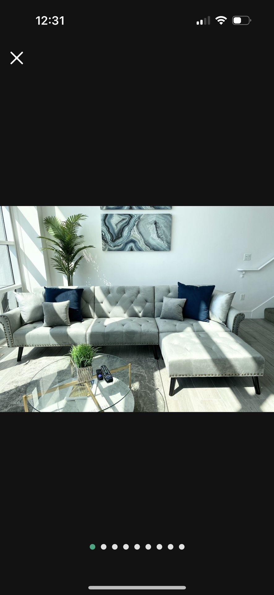Sectional Futon