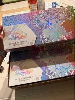 Prismatic evolutions Super premium collection