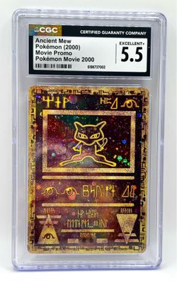 Ancient Mew Movie promo (2000) CGC 5.5