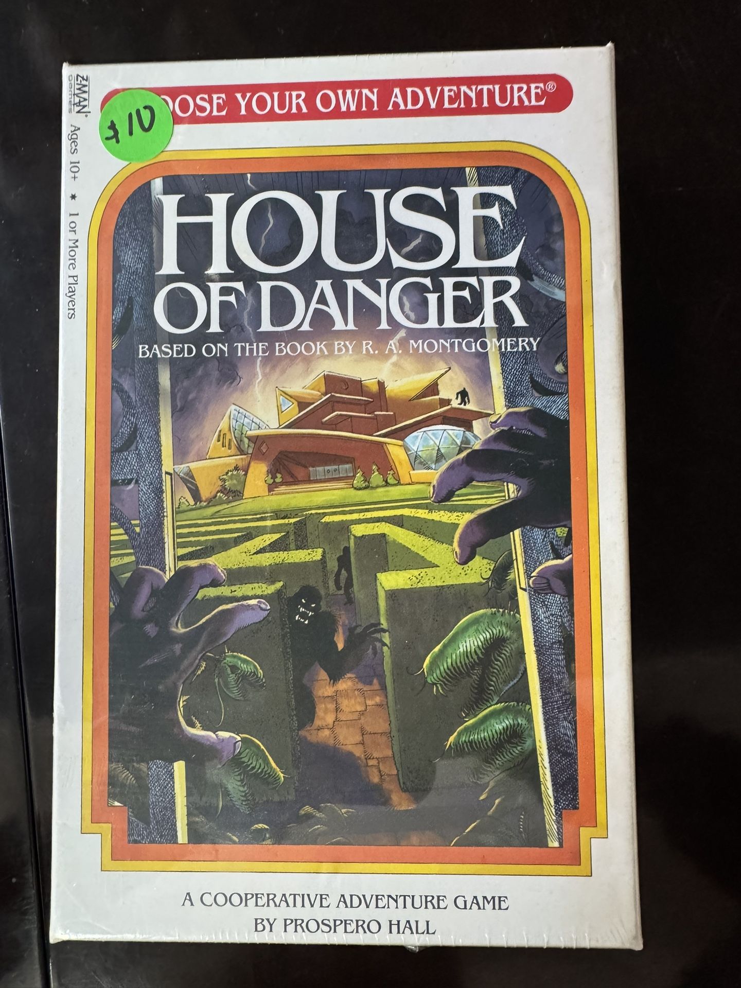 House of Danger Board/ Strategy Game | Cooperative | Family Game Night Party