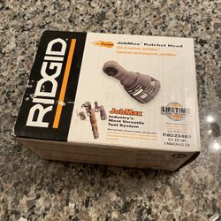 Ridgid Job Max Ratchet Head New 