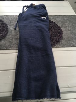 “Pink” blue fleece sweats