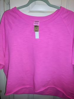 Hot Pink By Victoria Secret, Cotton Short Sleeve T-shirt 