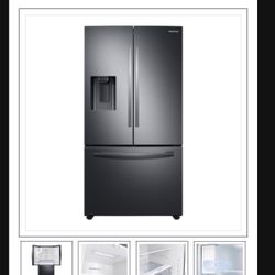 Samsung Refrigerator With Water And Ice Dispenser 