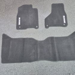 NEW OEM Ram 1500 Crew Cab Floor Mats (2017–2020 Tradesman)