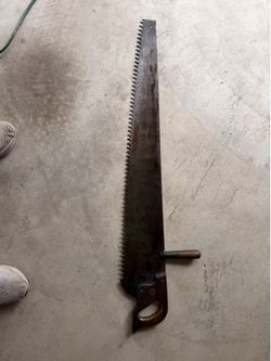 Antique Saw -Warranted Superior