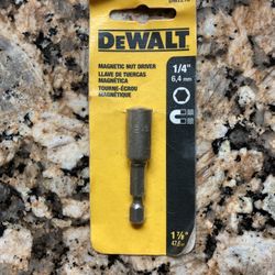 Dewalt 1/4” Magnetic Nut Driver 